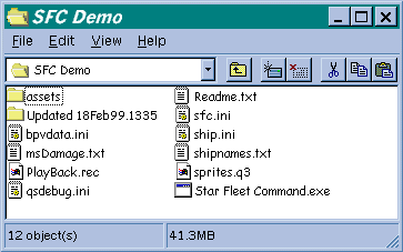 The SFC Demo Folder