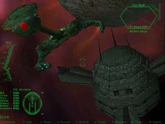 Klingon Battleship Poised for Action