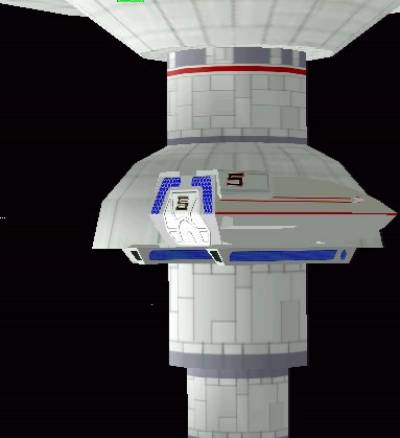 Galileo Shuttlecraft Side View