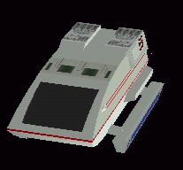 Galileo Shuttlecraft Rear View